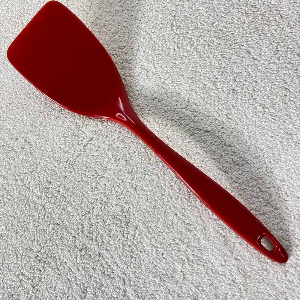 Vintage Red Melamine Cooking Spatula Serving Spatula